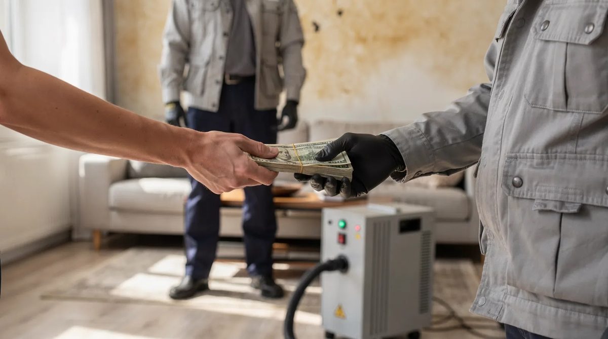 Cash Pay for Smoke Odor Removal After Fire Damage